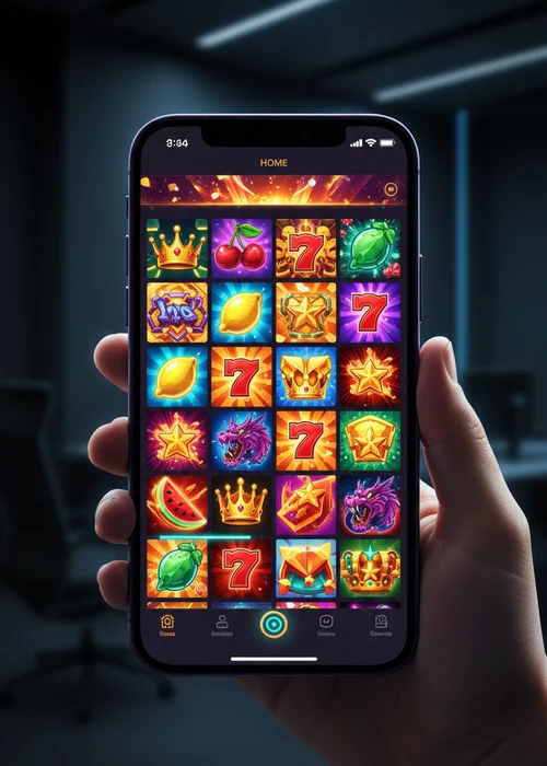 Heat Casino's vibrant homepage showcasing popular slots and a welcome bonus banner